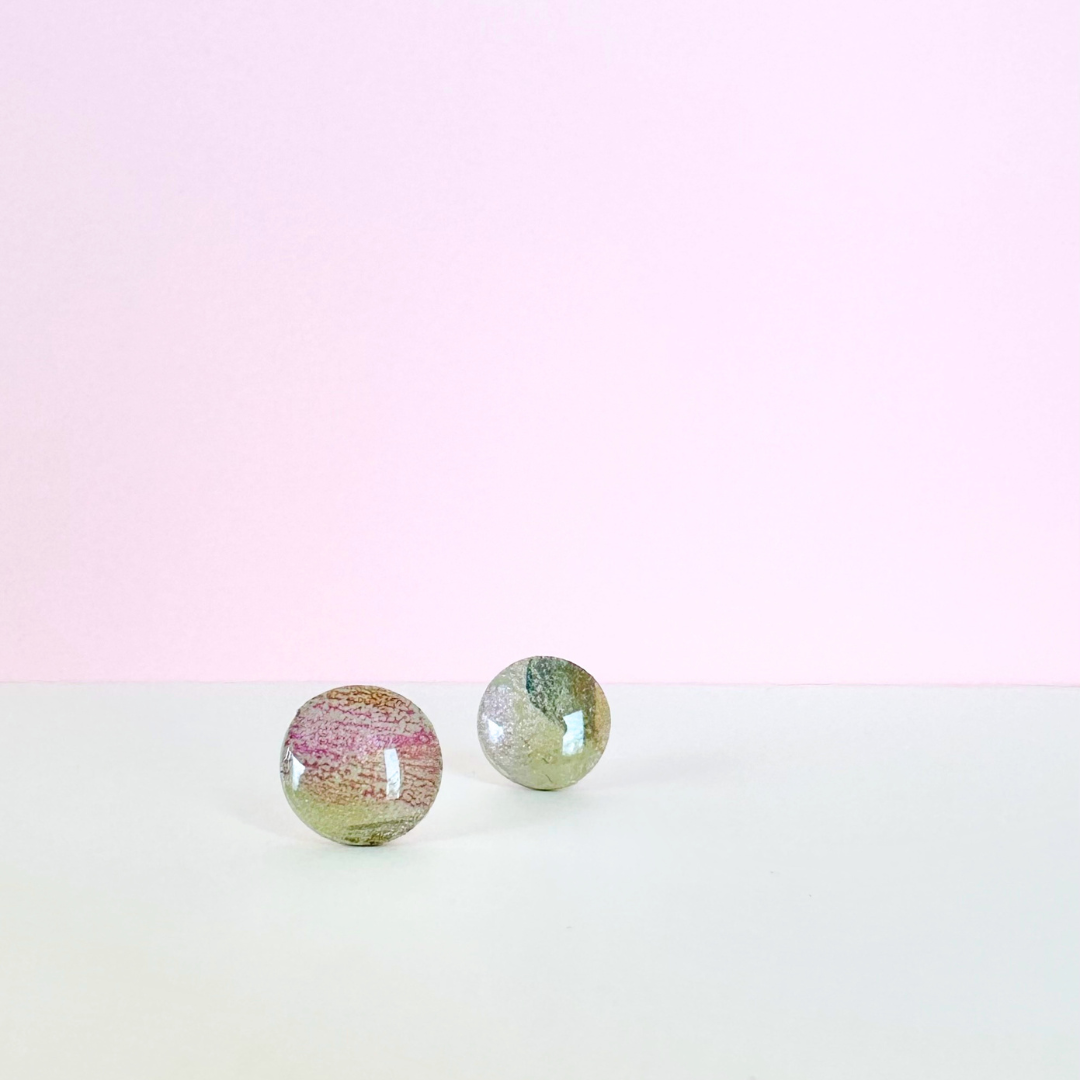 Watercolor Shimmer Earrings
