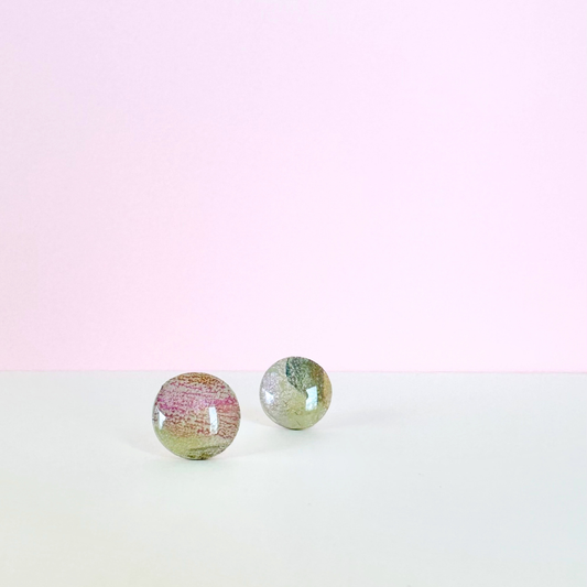 Watercolor Shimmer Earrings