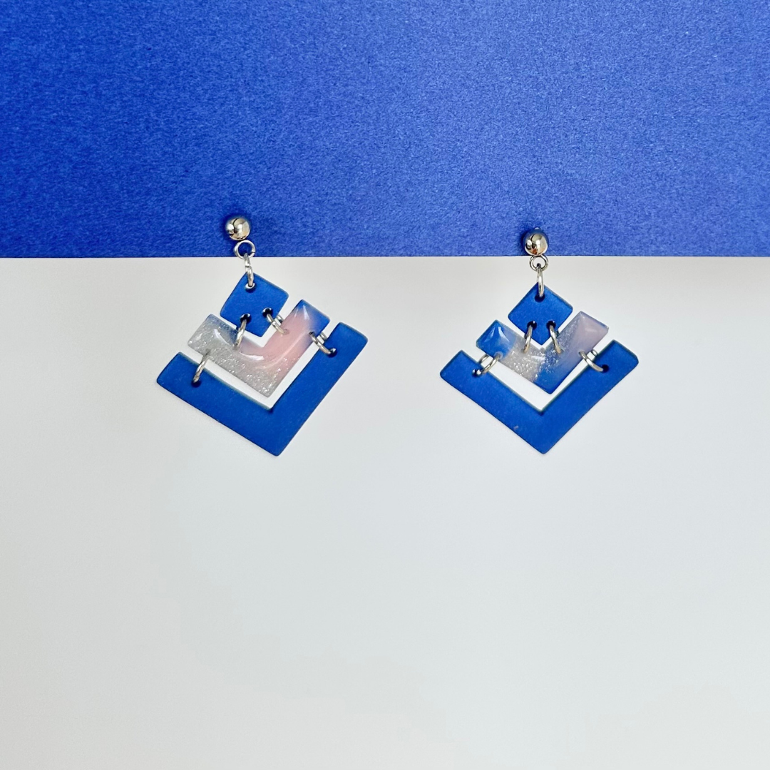 Cornflower Calm Earrings
