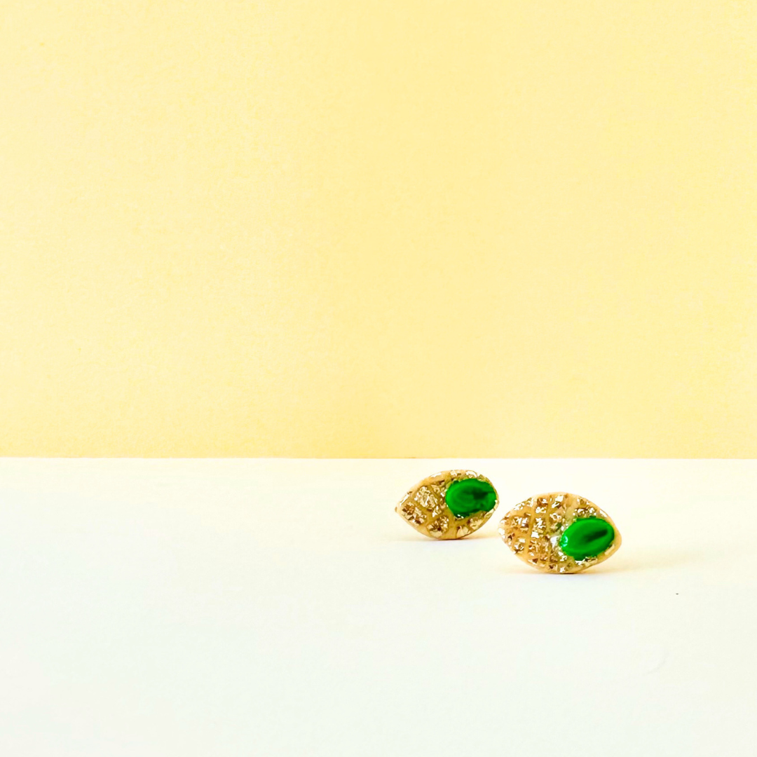 Golden Lemon Joy Earrings