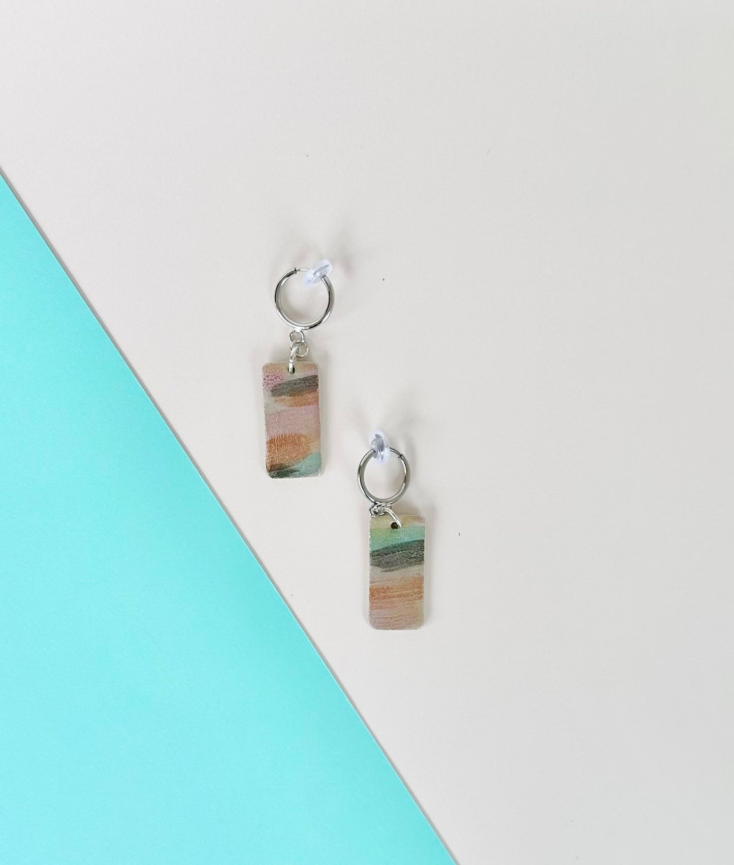 Watercolor Shimmer Earrings